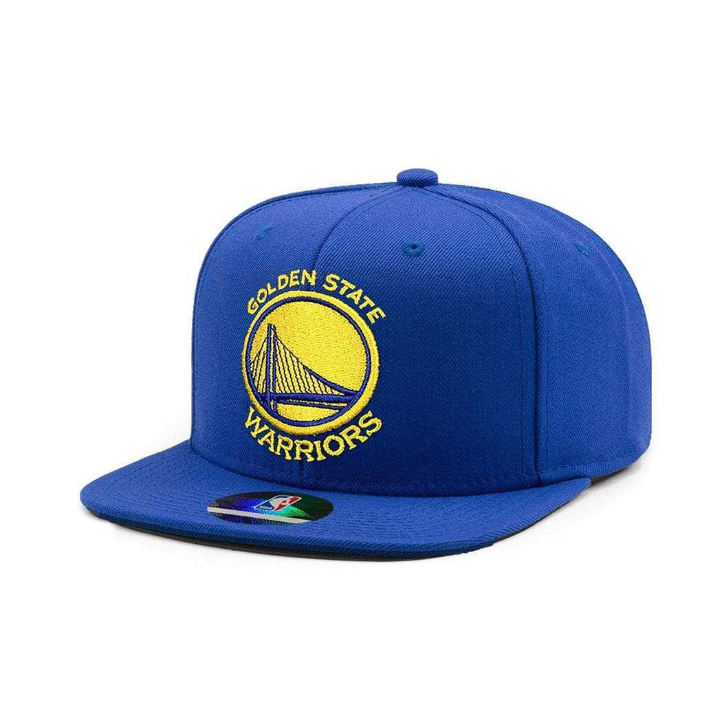 Kids Golden State Warriors Outerstuff Team NBA Snapback Hat - Blue