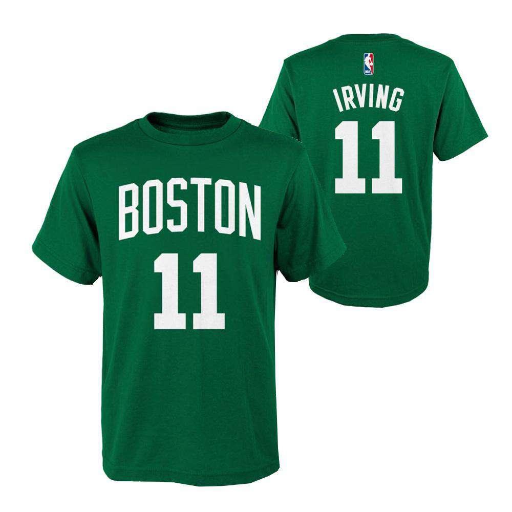 Youths Kyrie Irving Boston Celtics Outerstuff NBA Player T-Shirt - Green
