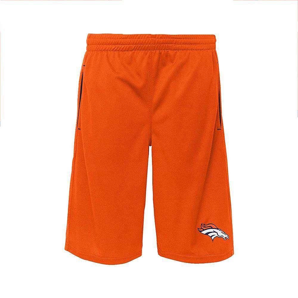 Youths Denver Broncos Outerstuff NFL Performance Vector Shorts - Orange