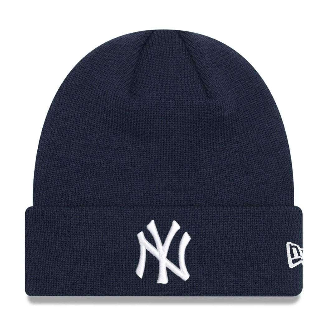 New York Yankees New Era MLB 6 Dart Team Cuff Knit Beanie - Navy