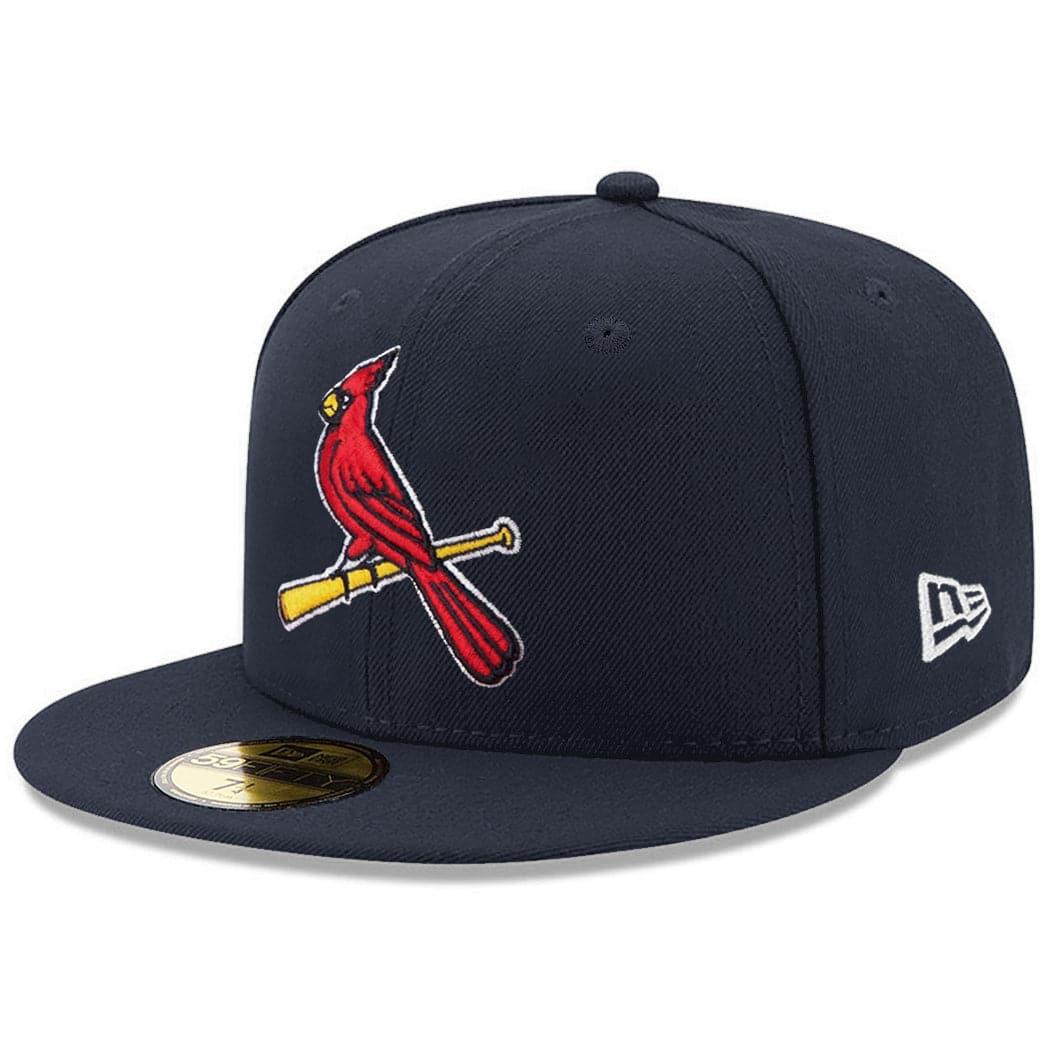 St Louis Cardinals New Era MLB Team Classic 59FIFTY Fitted Hat - Navy