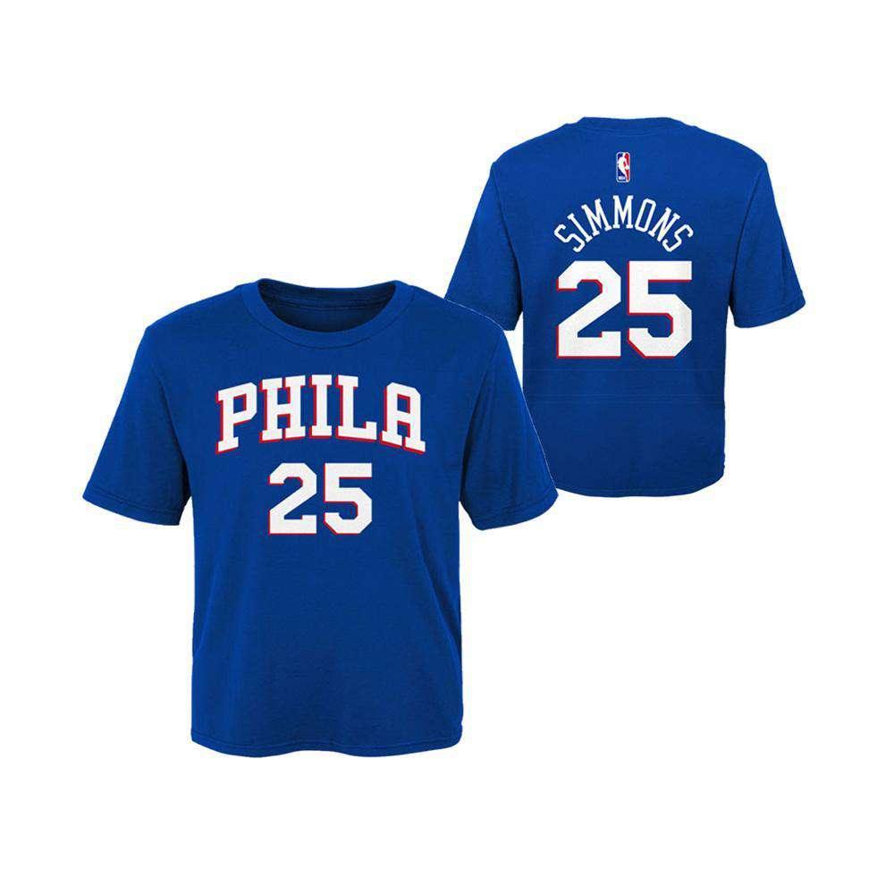 Toddler Ben Simmons Philadelphia 76ers Outerstuff NBA Player T-Shirt - Blue