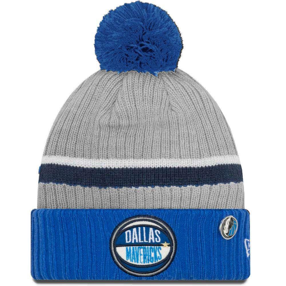 Dallas Mavericks New Era 2019 NBA Draft Knit Beanie - Heather