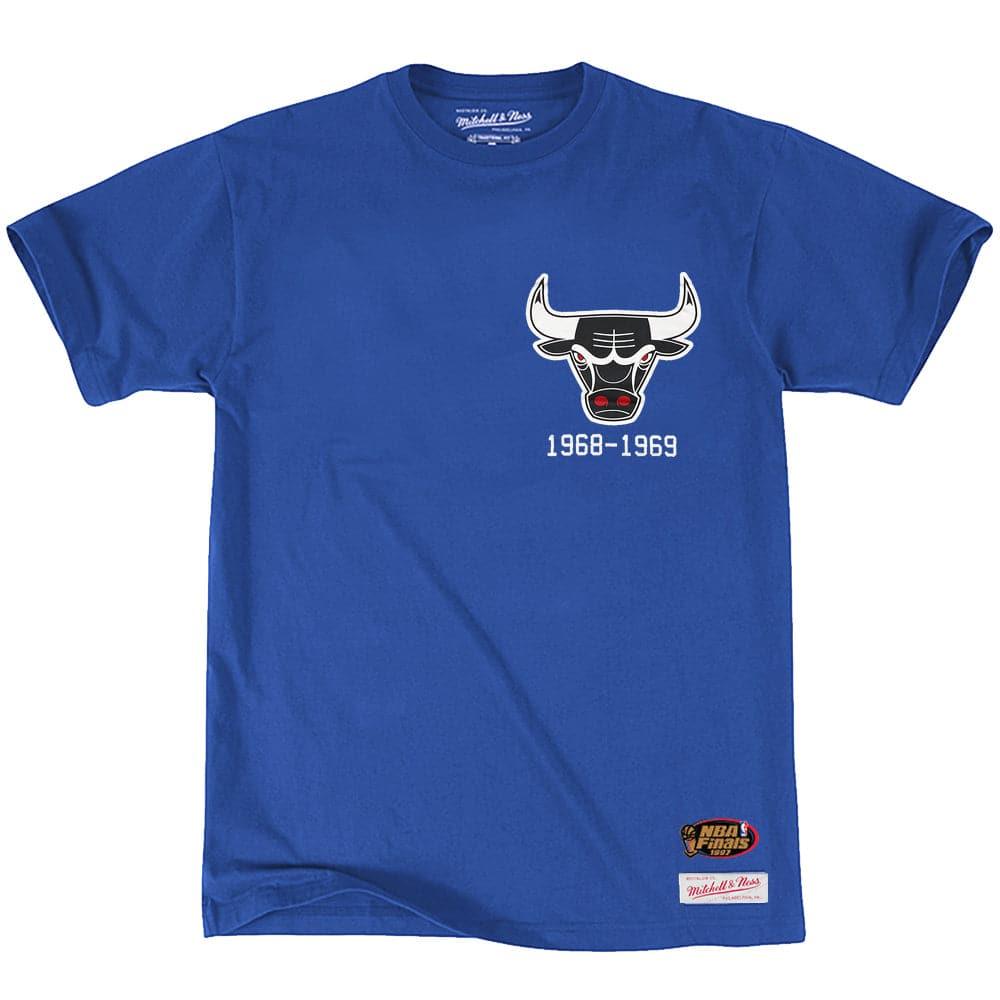 Chicago Bulls Mitchell & Ness NBA HWC Colour Pop T-Shirt - Royal