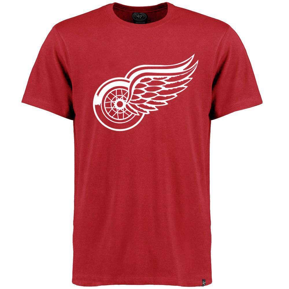 Detroit Red Wings '47 NHL Frozen Rope T-Shirt - Red