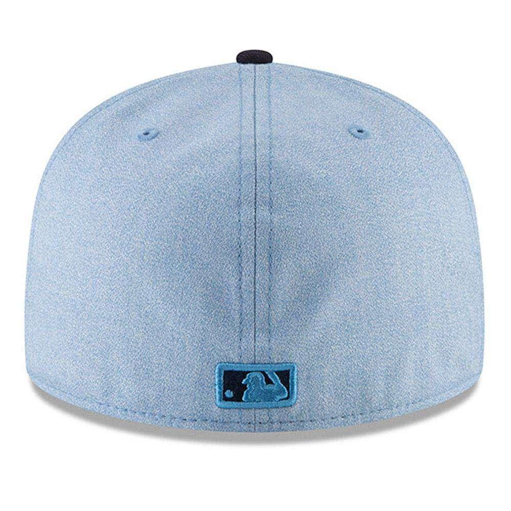 Cleveland Indians New Era MLB 2018 Fathers Day AC On-Field 59FIFTY Fitted Hat - Blue