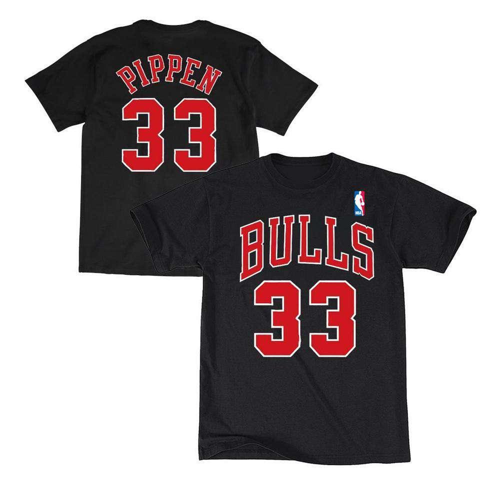 Youths Scottie Pippen Chicago Bulls Outerstuff NBA Player T-Shirt - Black