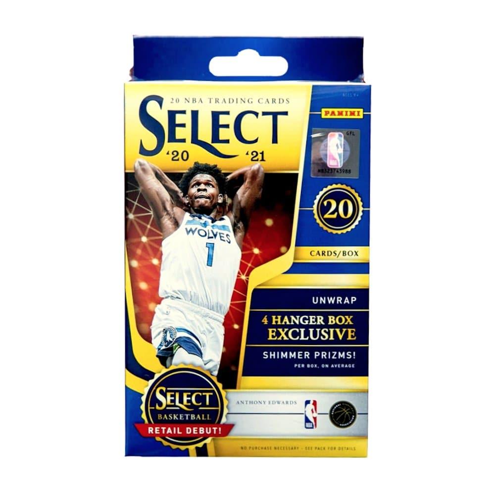 2021 NBA Panini Select Basketball Hanger Trading Card Box - 20 Cards