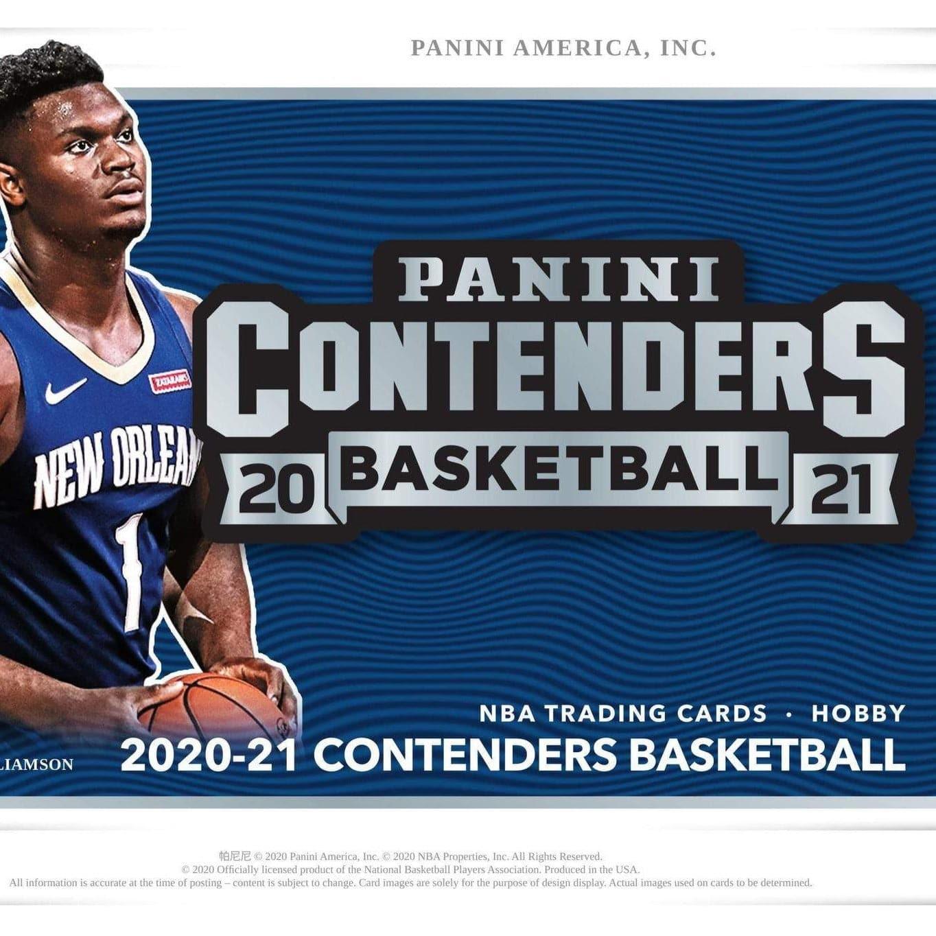 2020-2021 Panini NBA Contenders Basketball Blaster Box - 5 Packs