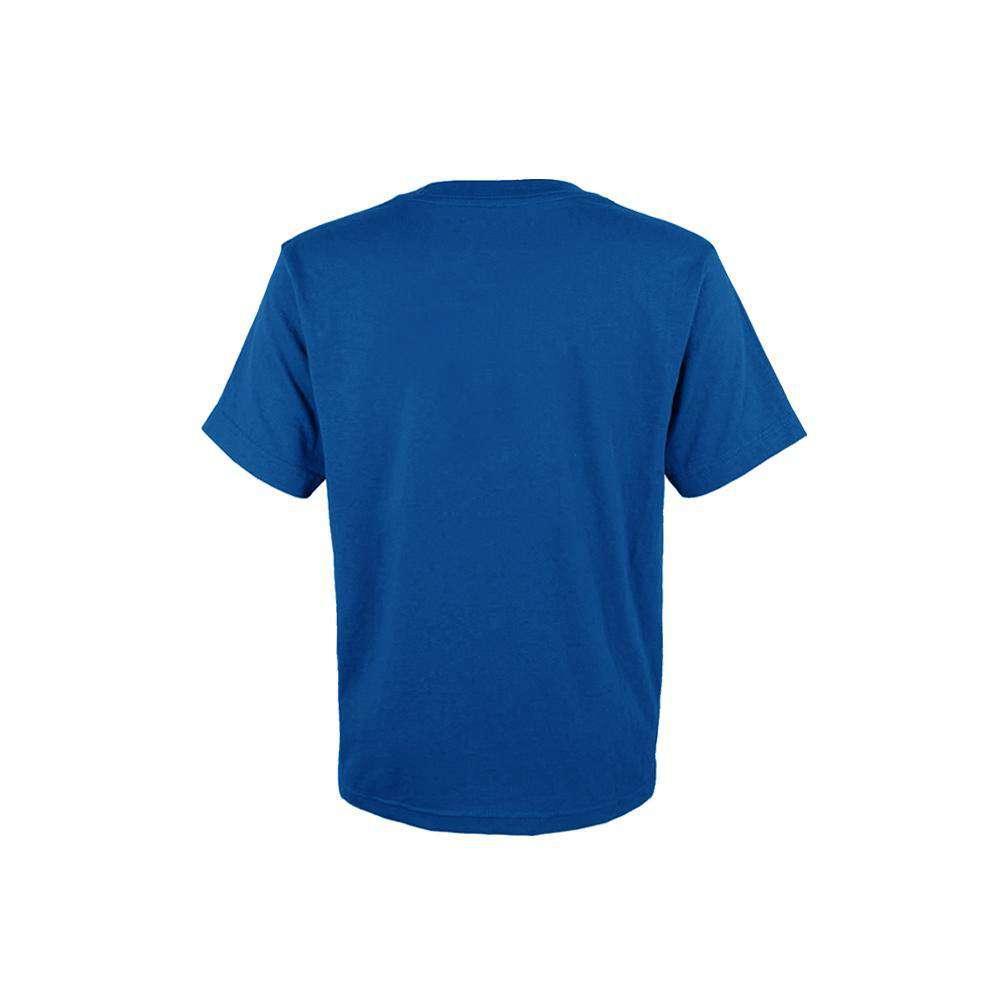 Kids Philadelphia 76ers Outerstuff NBA Logo T-Shirt - Blue