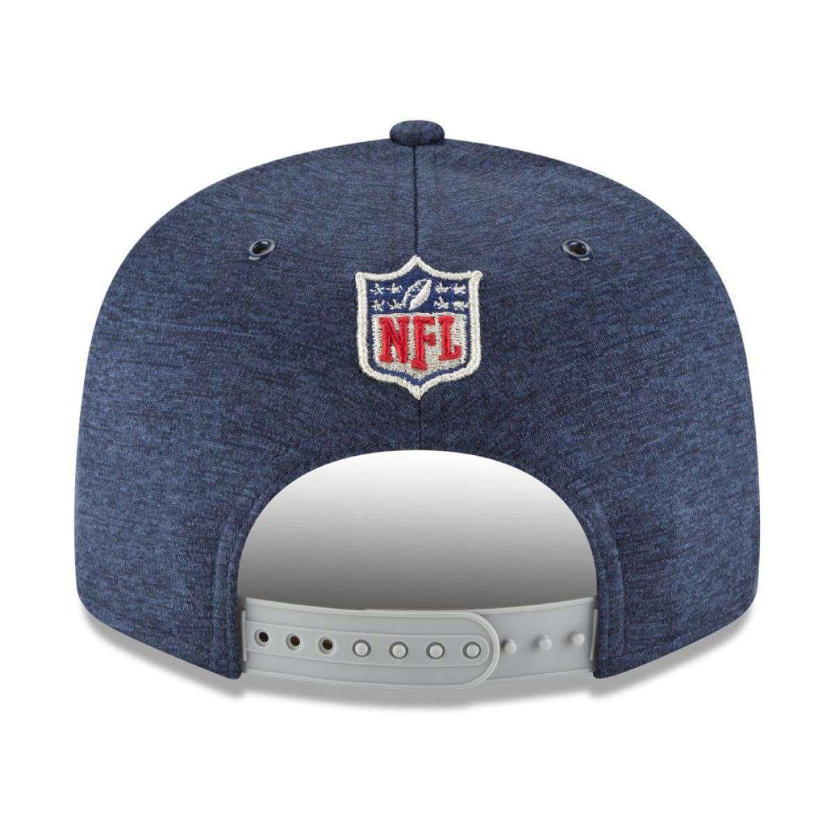 New England Patriots New Era NFL 2018 Sideline 9FIFTY Snapback Hat - Navy