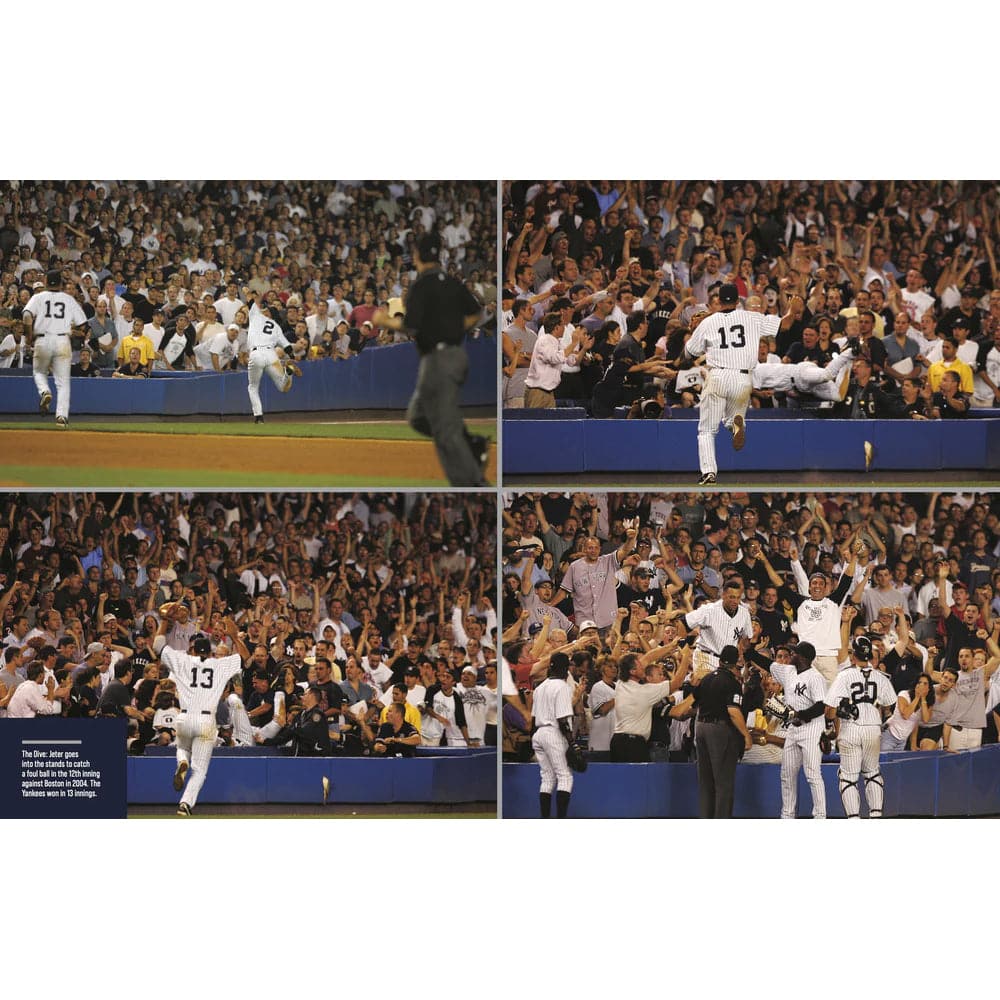 Derek Jeter New York Yankees MLB Sports Illustrated Hardcover Book