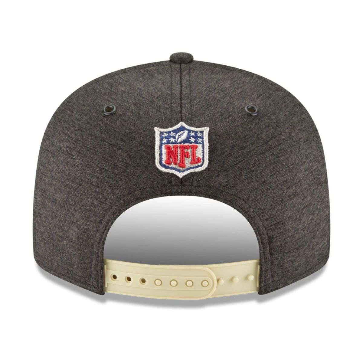 New Orleans Saints New Era NFL 2018 Sideline 9FIFTY Snapback Hat - Black