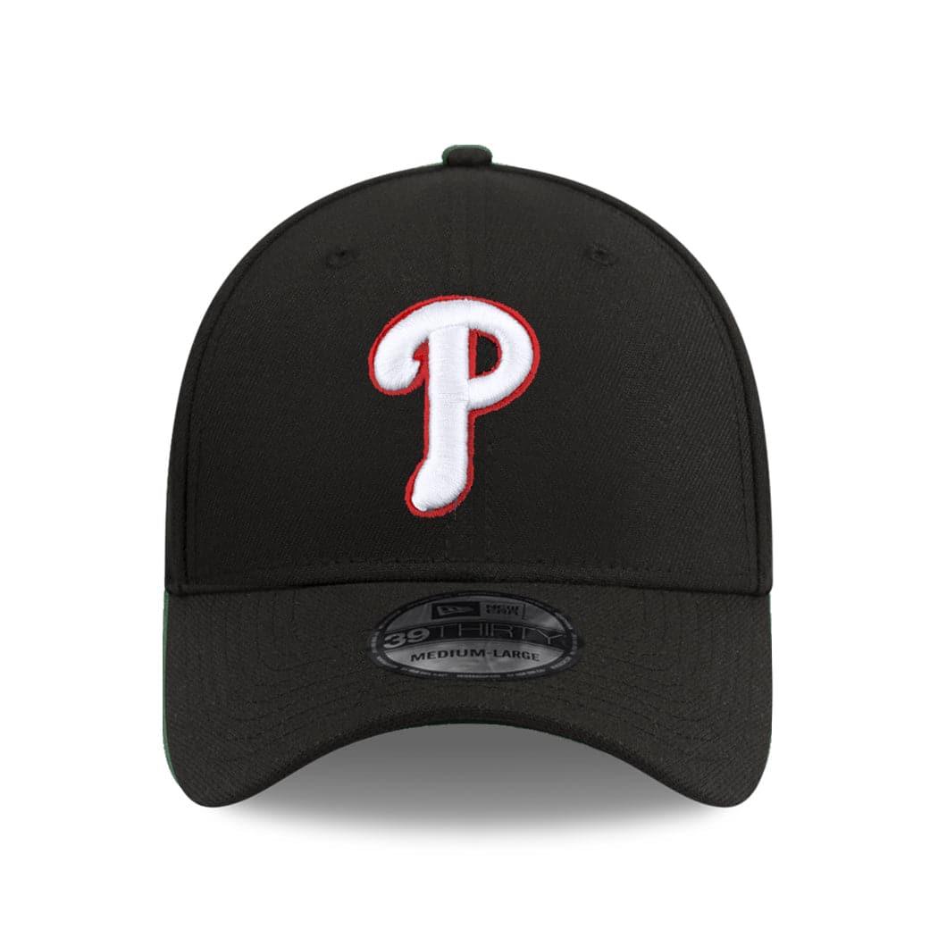 Philadelphia Phillies New Era MLB Team Classic 39THIRTY Curve Hat - Black