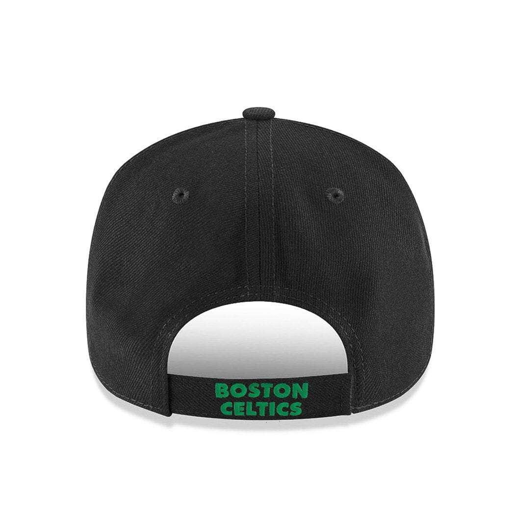 Youths Boston Celtics Outerstuff NBA Colour Pop Curve Hat - Black