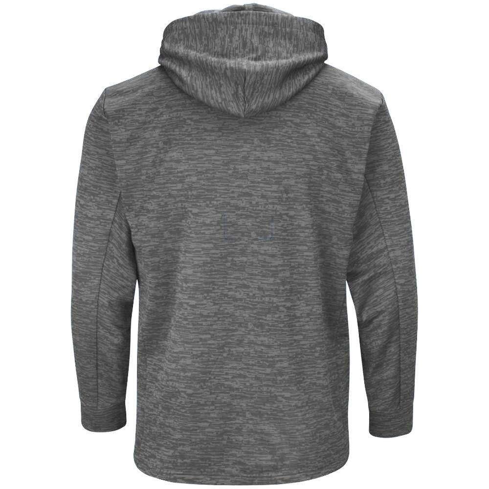 Chicago Cubs Majestic MLB Authentic Team Drive Hoodie - Granite