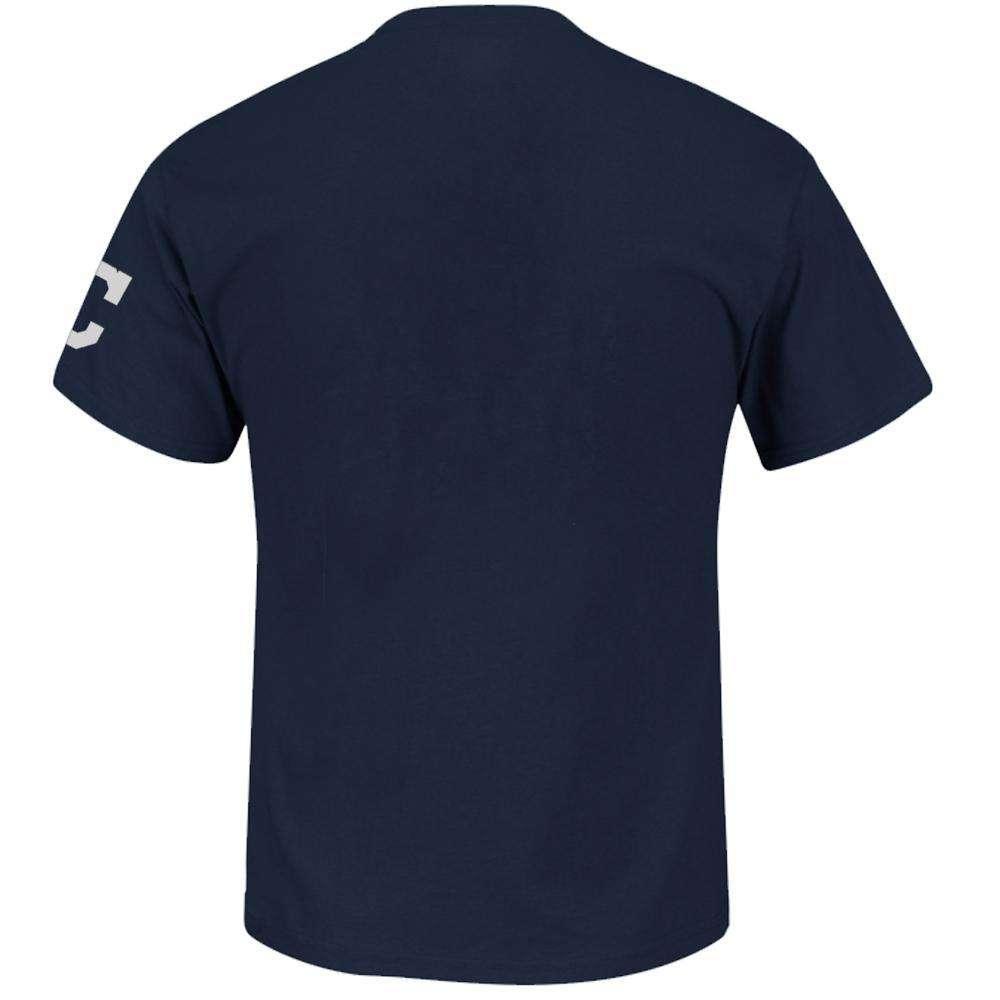 Cleveland Indians Majestic MLB Complete T-Shirt - Navy
