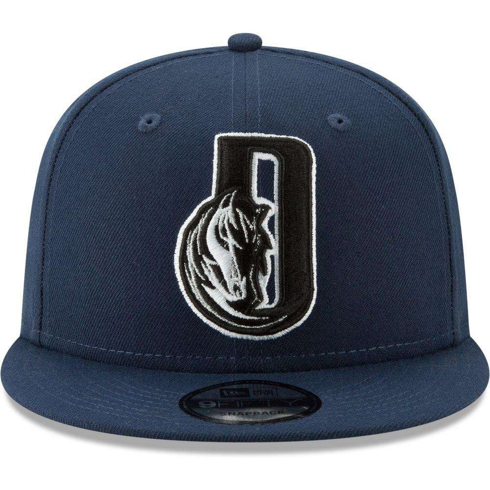 Dallas Mavericks New Era NBA 2019 Back Half 9FIFTY Snapback Hat – Navy