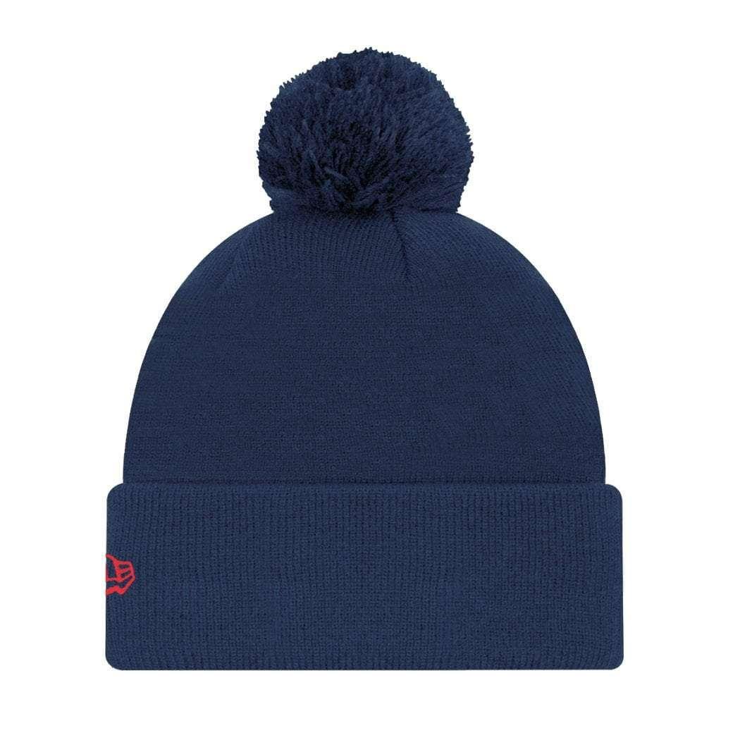 Youths Boston Red Sox New Era MLB Home Run Knit Beanie - Navy