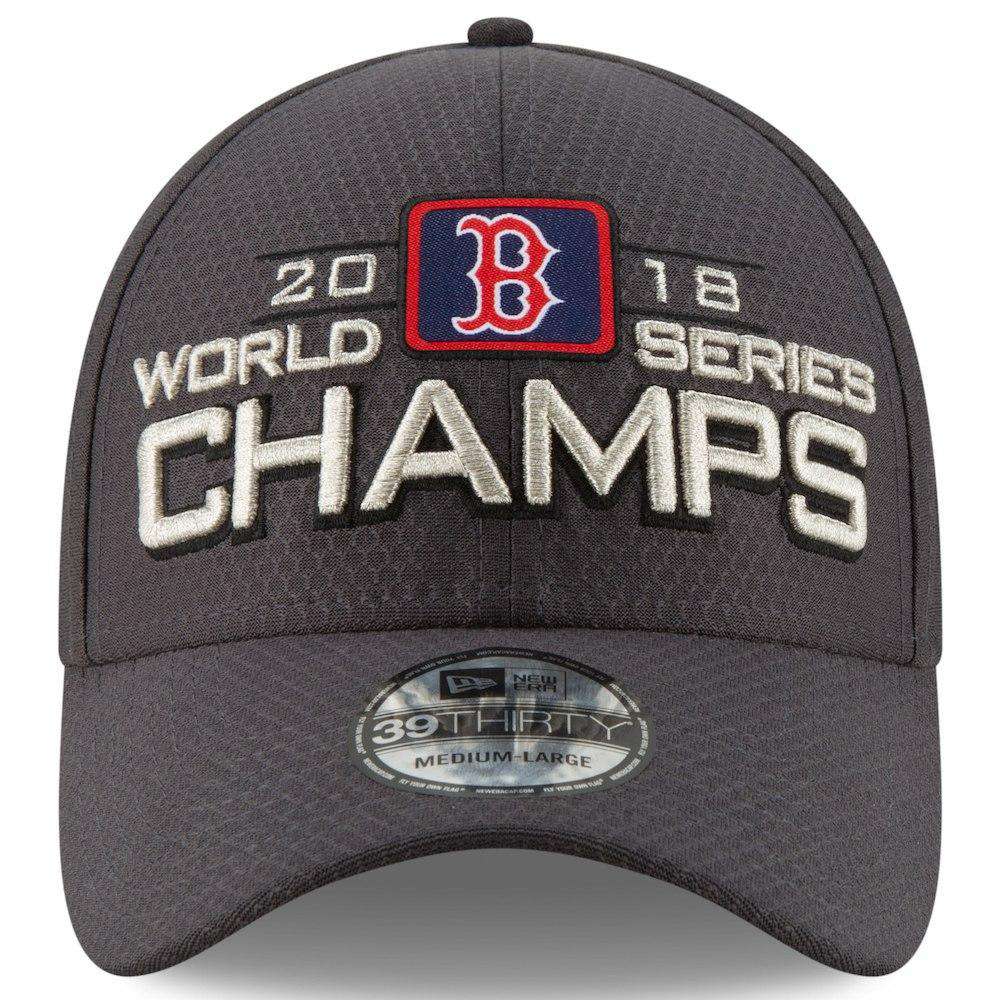 Boston Red Sox New Era MLB 2018 World Series Champions 39THIRTY Cap Hat