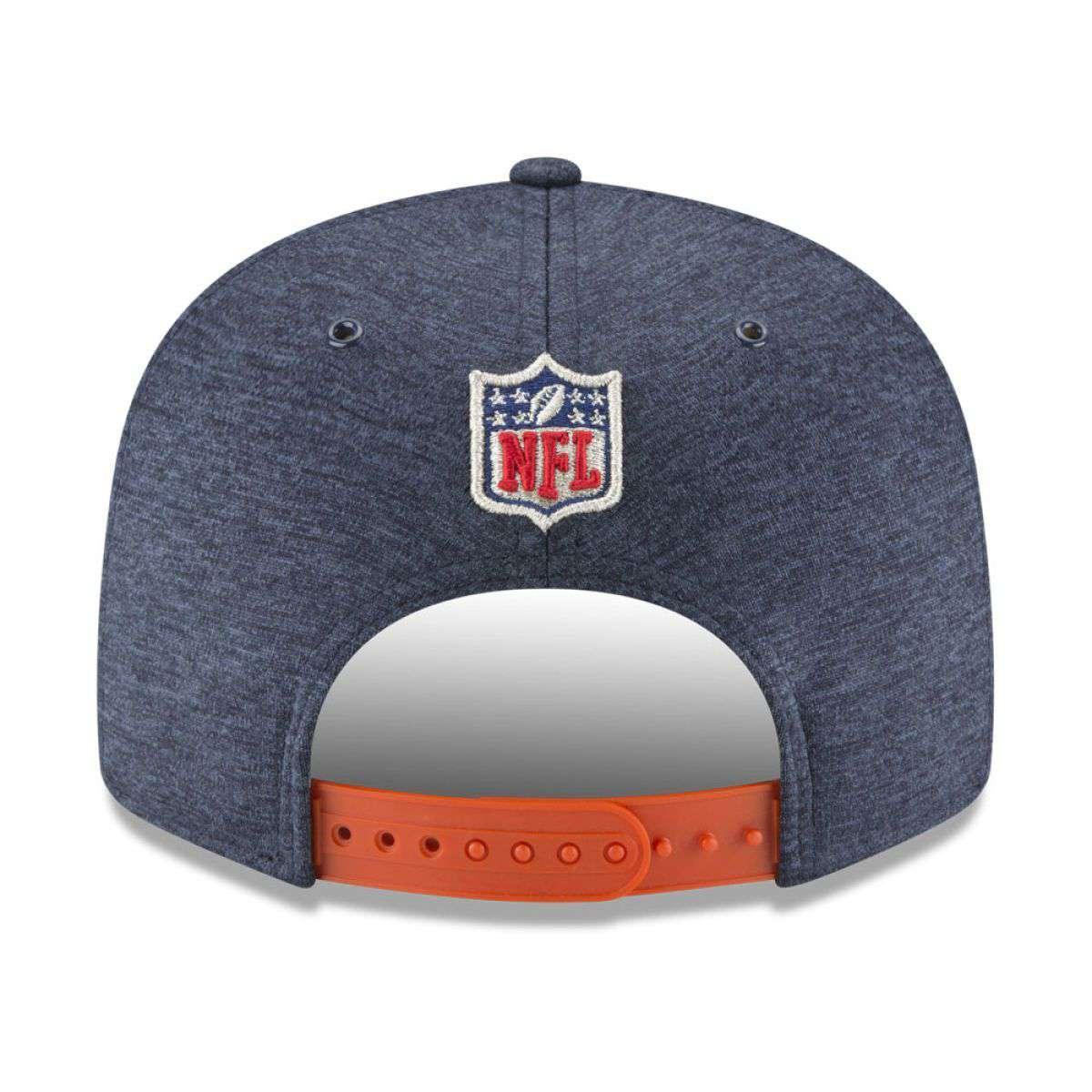 Chicago Bears New Era NFL 2018 Sideline 9FIFTY Snapback Hat - Navy