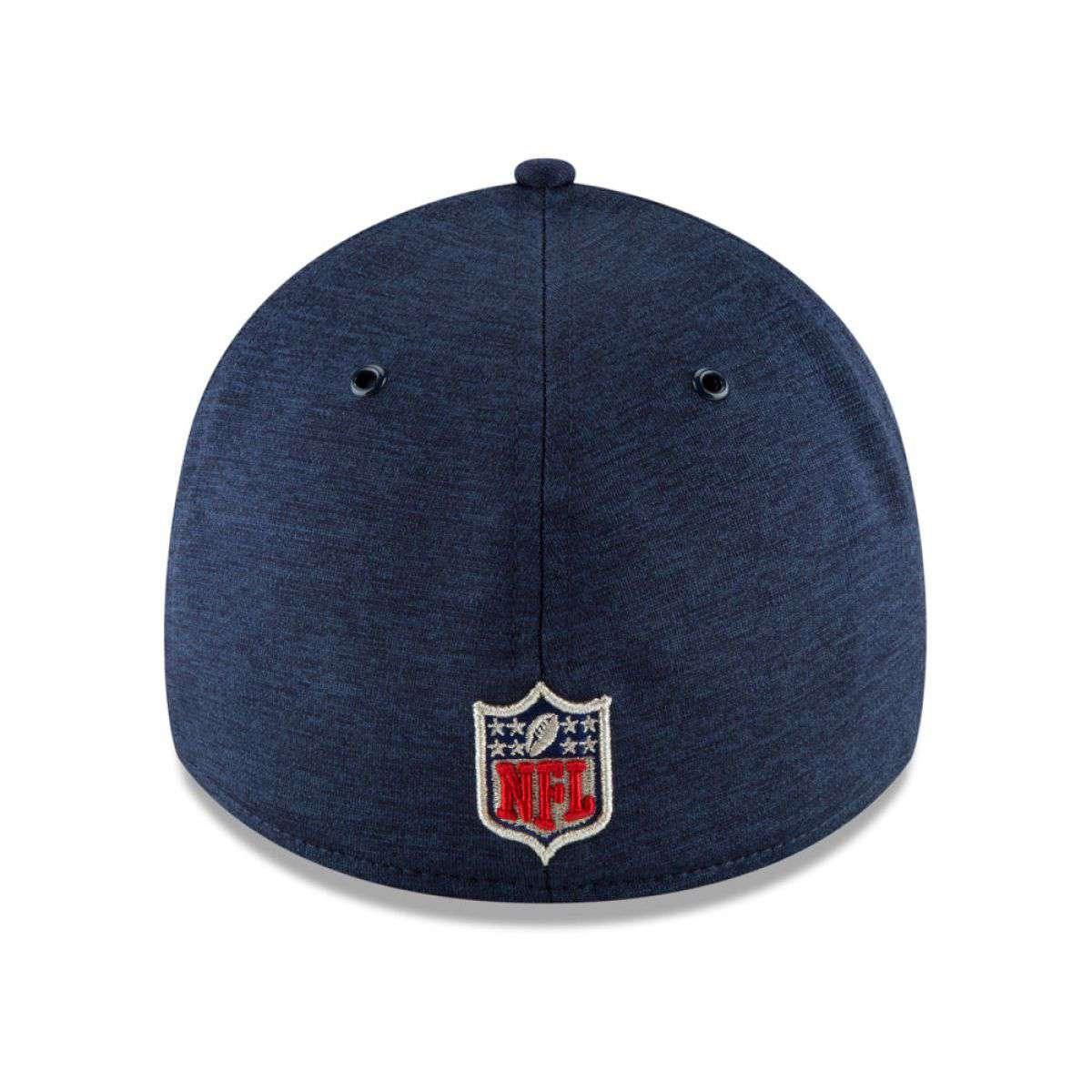 Dallas Cowboys New Era NFL 2018 Sideline 39THIRTY Stretch-Fit Curved Hat - Navy