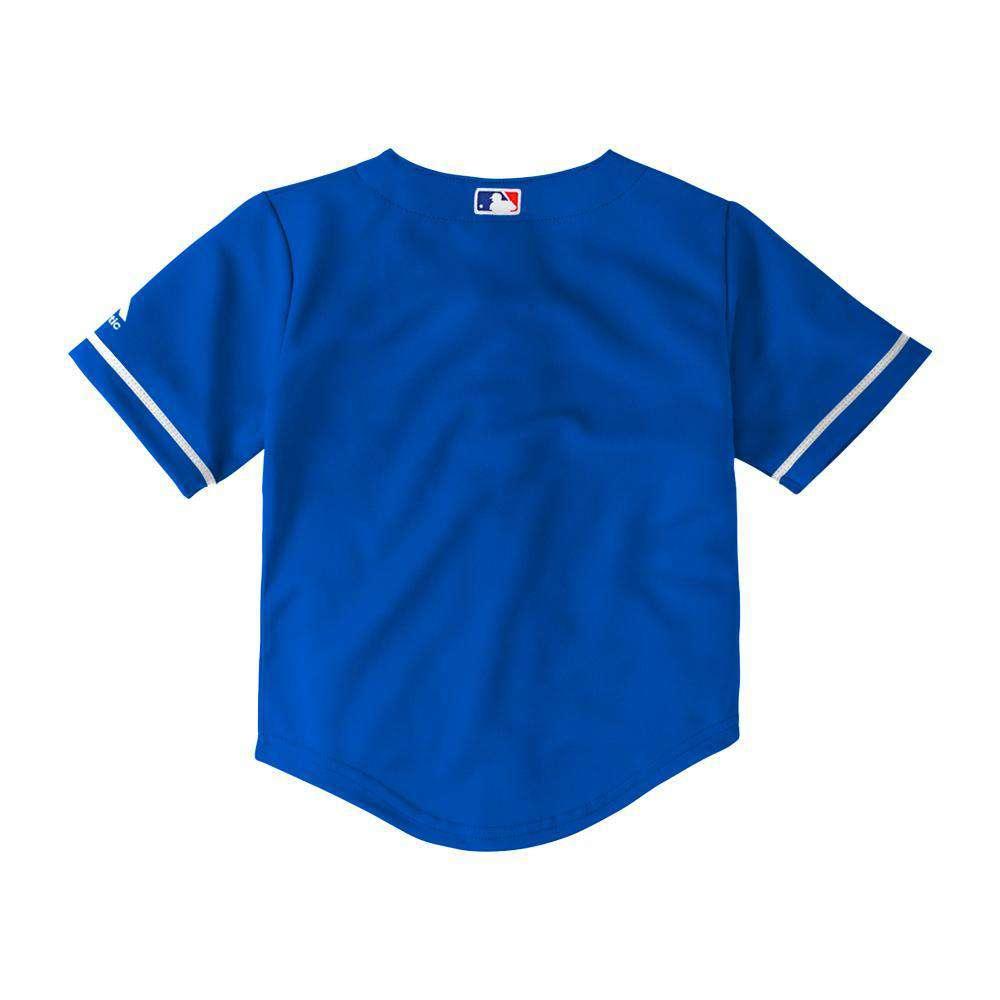 Boys Los Angeles Dodgers Majestic MLB Cool Base Replica Jersey - Blue