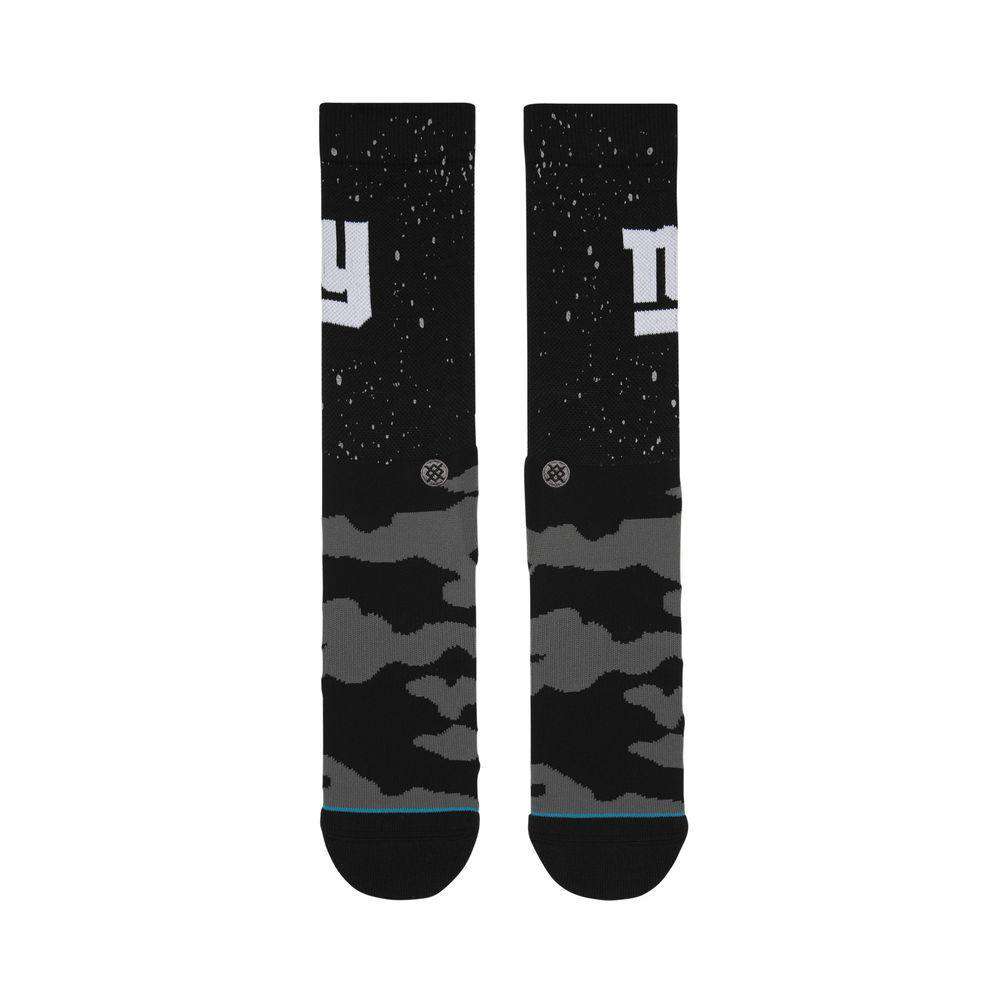 New York Giants Stance NFL Reflective Crew Socks - Black