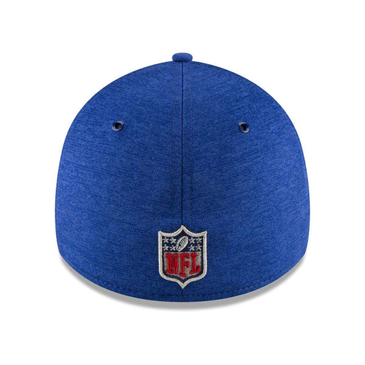Buffalo Bills New Era NFL 2018 Sideline 39THIRTY Stretch-Fit Curved Hat - Blue