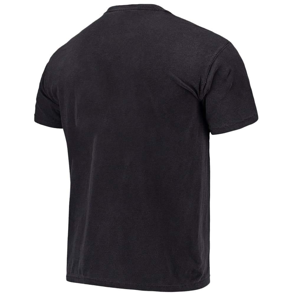 Calgary Flames NHL Distressed Logo Vintage T-Shirt - Black