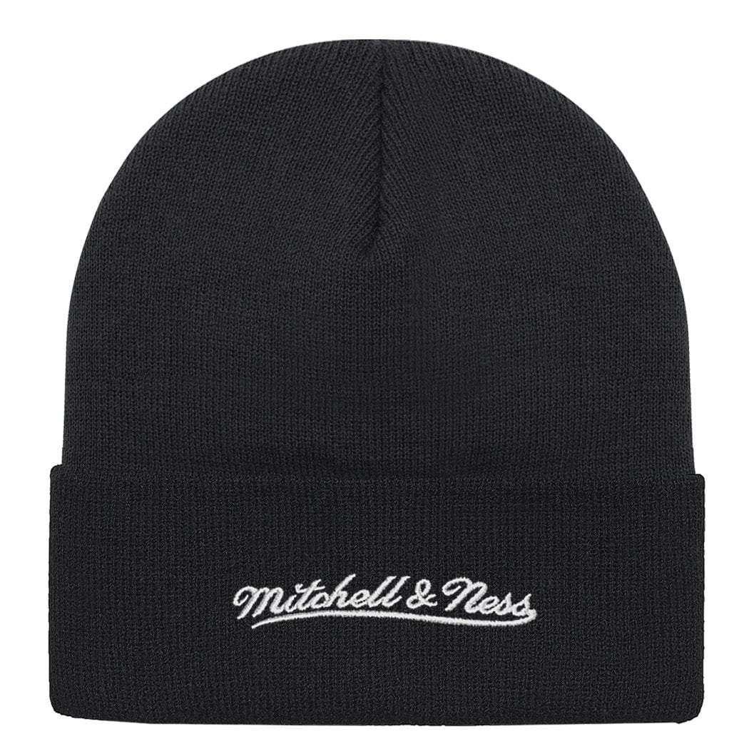 Las Vegas Raiders Mitchell & Ness NFL Special Script Cuff Knit Beanie - Black
