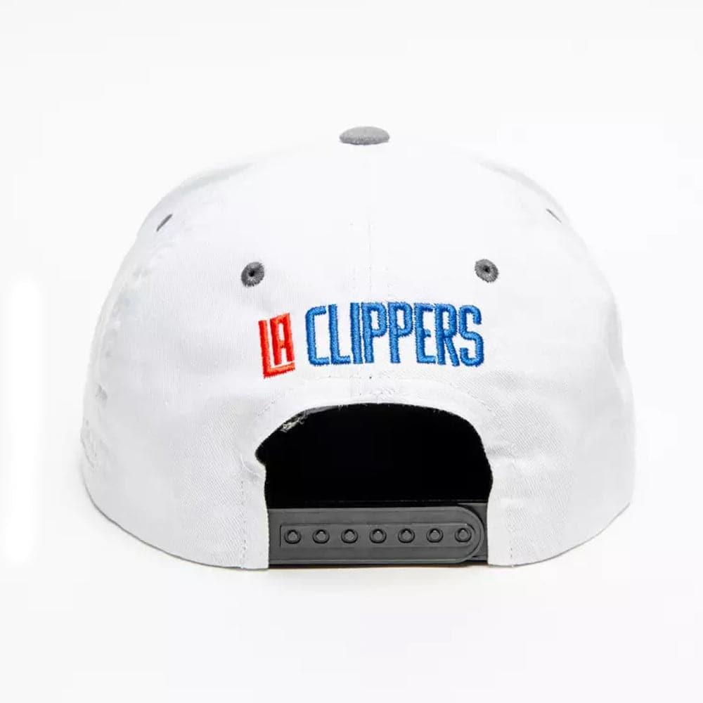 Los Angeles Clippers Mitchell & Ness NBA Game Day Deadstock Snapback Hat - White