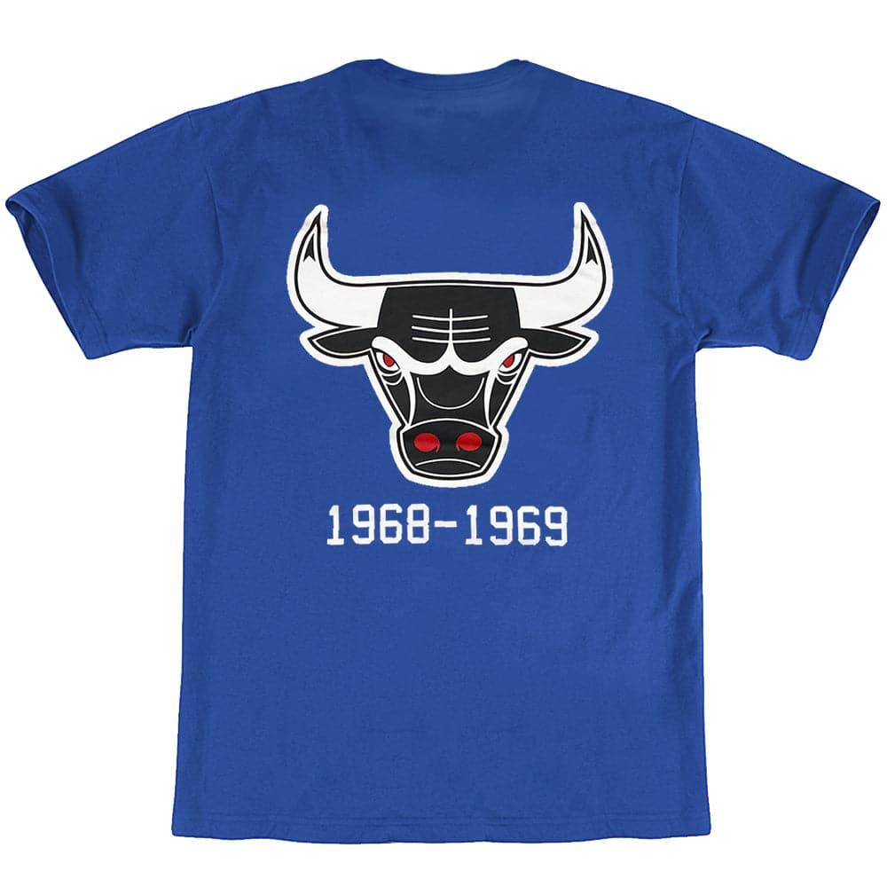 Chicago Bulls Mitchell & Ness NBA HWC Colour Pop T-Shirt - Royal