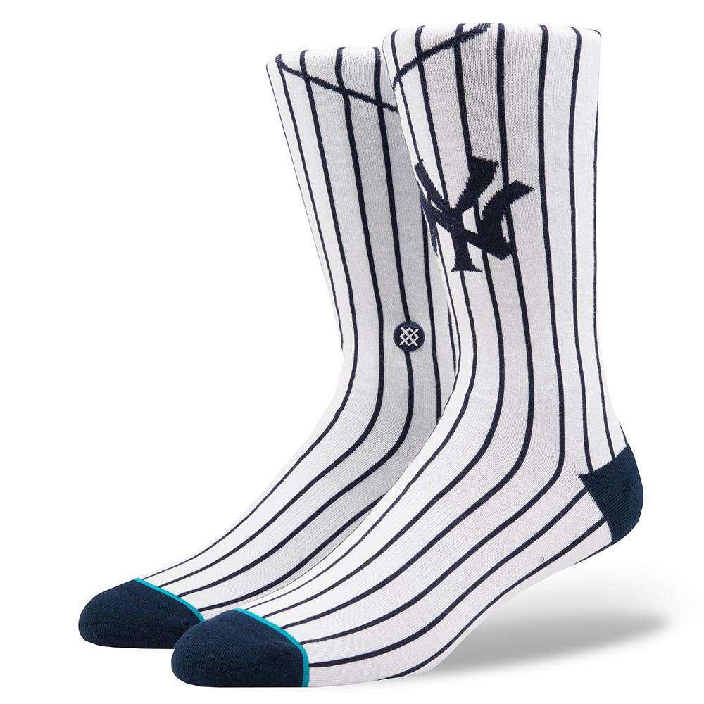 New York Yankees Stance MLB Home Jersey Crew Socks -White