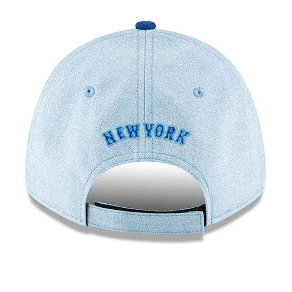 New York Mets New Era MLB 2018 Fathers Day 9FORTY Curved Hat - Blue