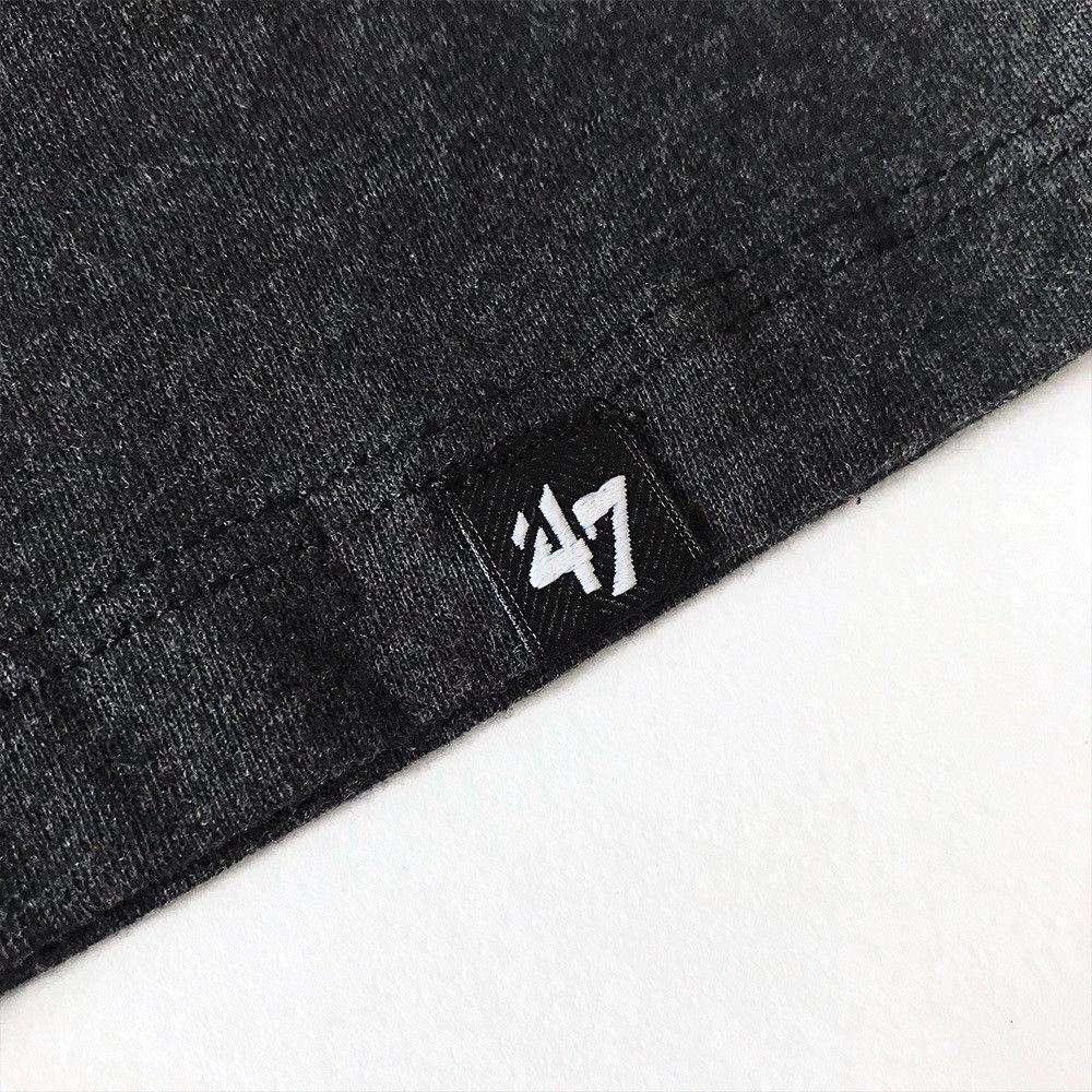 New York Yankees '47 MLB Black Imprint T-Shirt - Charcoal Marle