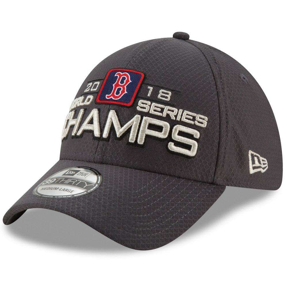 Boston Red Sox New Era MLB 2018 World Series Champions 39THIRTY Cap Hat