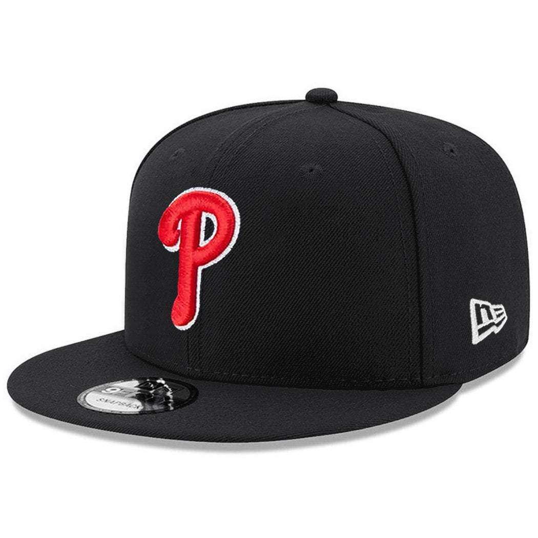 Philadelphia Phillies New Era MLB Team 9FIFTY Snapback Hat - Black