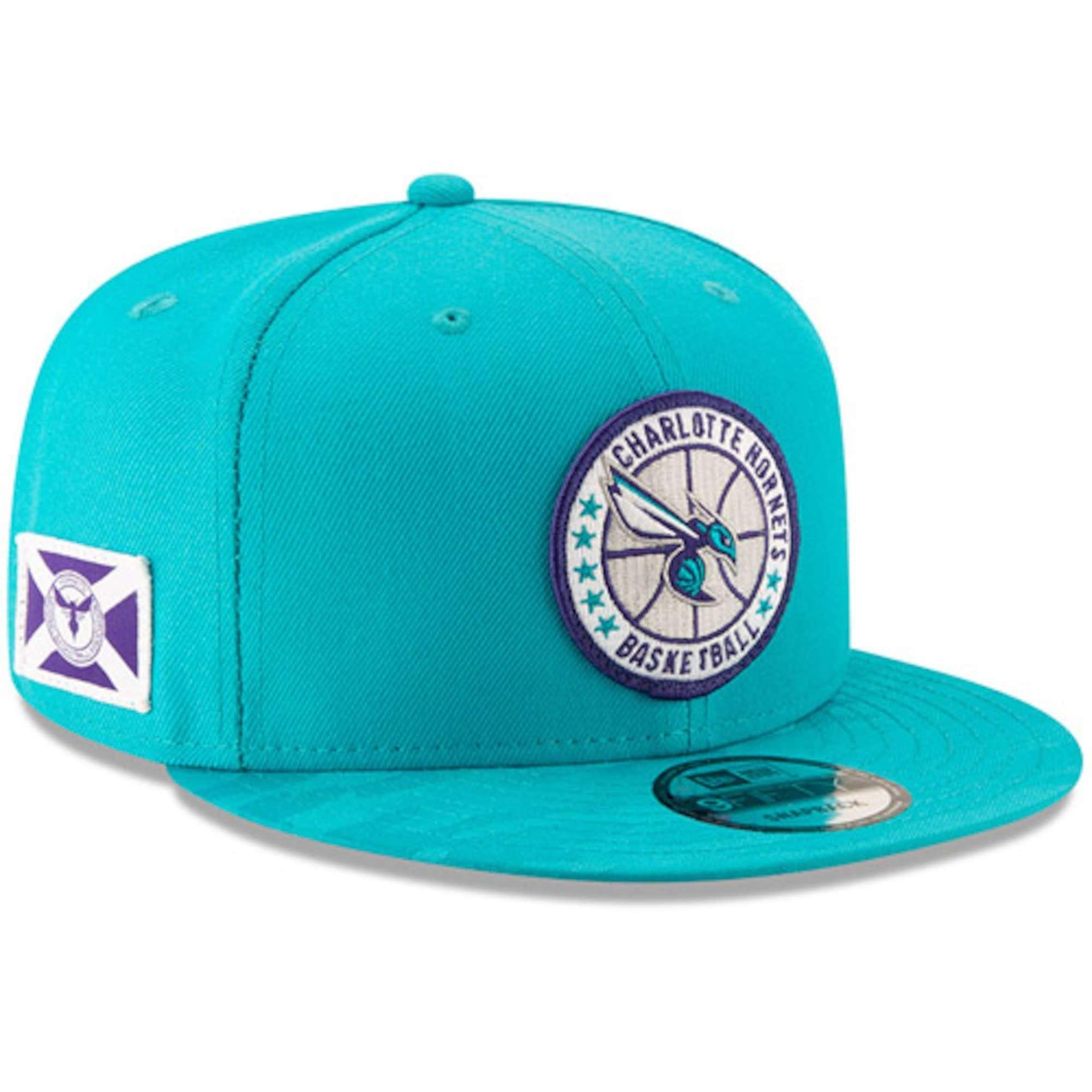 Charlotte Hornets New Era NBA 2018 Tip-Off 9FIFTY Snapback Hat - Teal