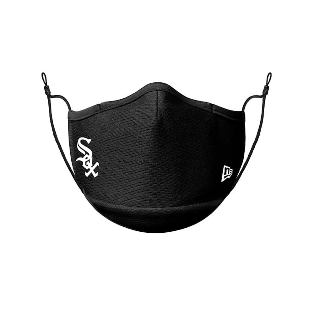Chicago White Sox New Era MLB On-Field Team Logo Face Mask - Black