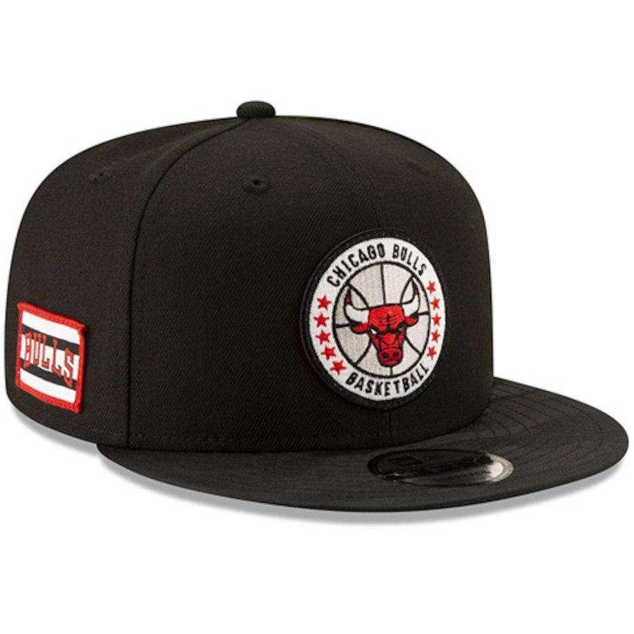 Chicago Bulls New Era NBA 2018 Tip-Off 9FIFTY Snapback Hat - Black