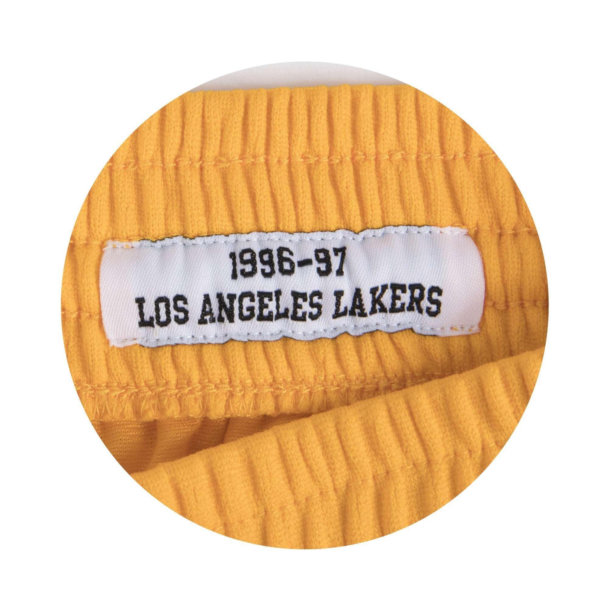 Los Angeles Lakers Mitchell & Ness NBA Swingman Shorts - Gold