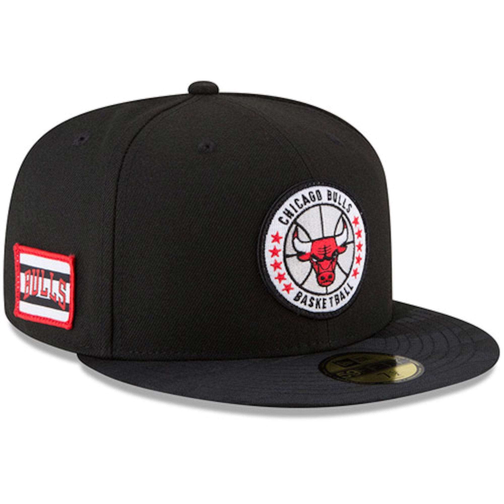 Chicago Bulls New Era NBA 2018 Tip-Off 59FIFTY Fitted Hat - Black