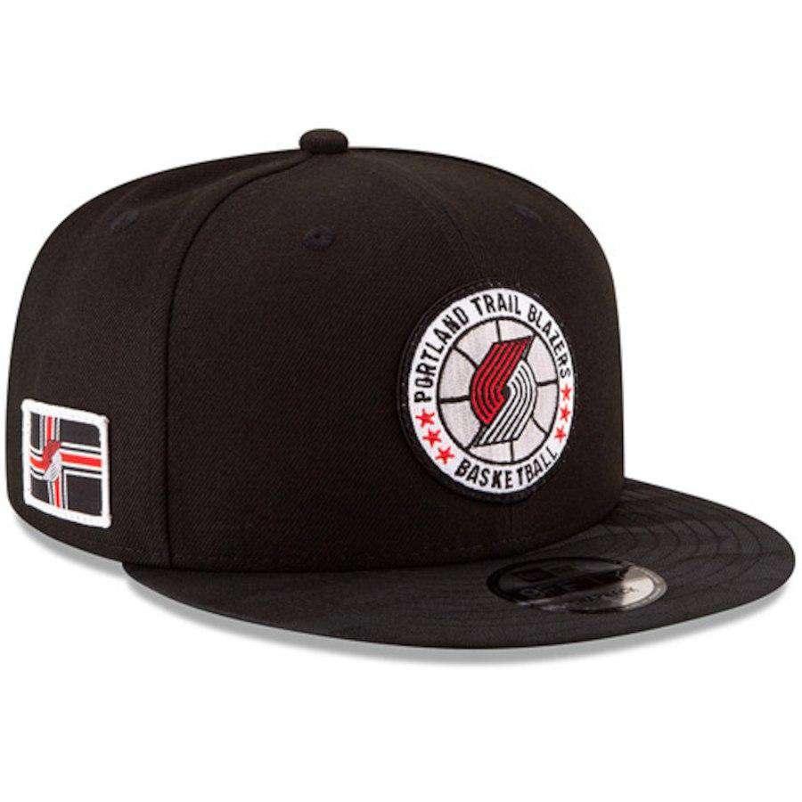 Portland Trail Blazers New Era NBA 2018 Tip-Off 9FIFTY Snapback Hat - Black