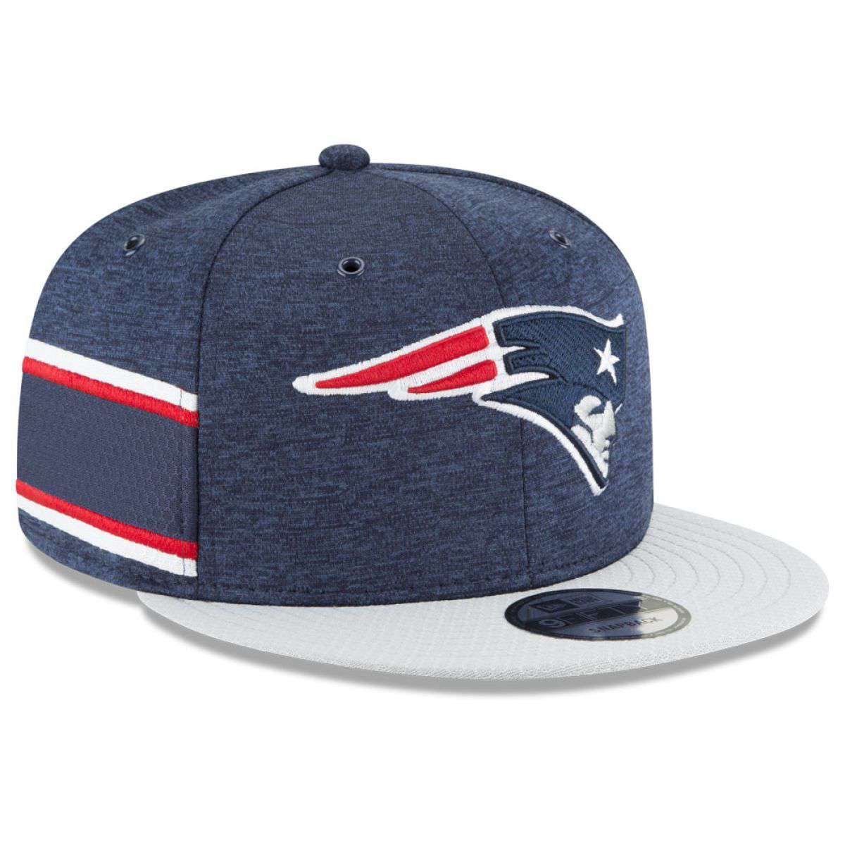 New England Patriots New Era NFL 2018 Sideline 9FIFTY Snapback Hat - Navy