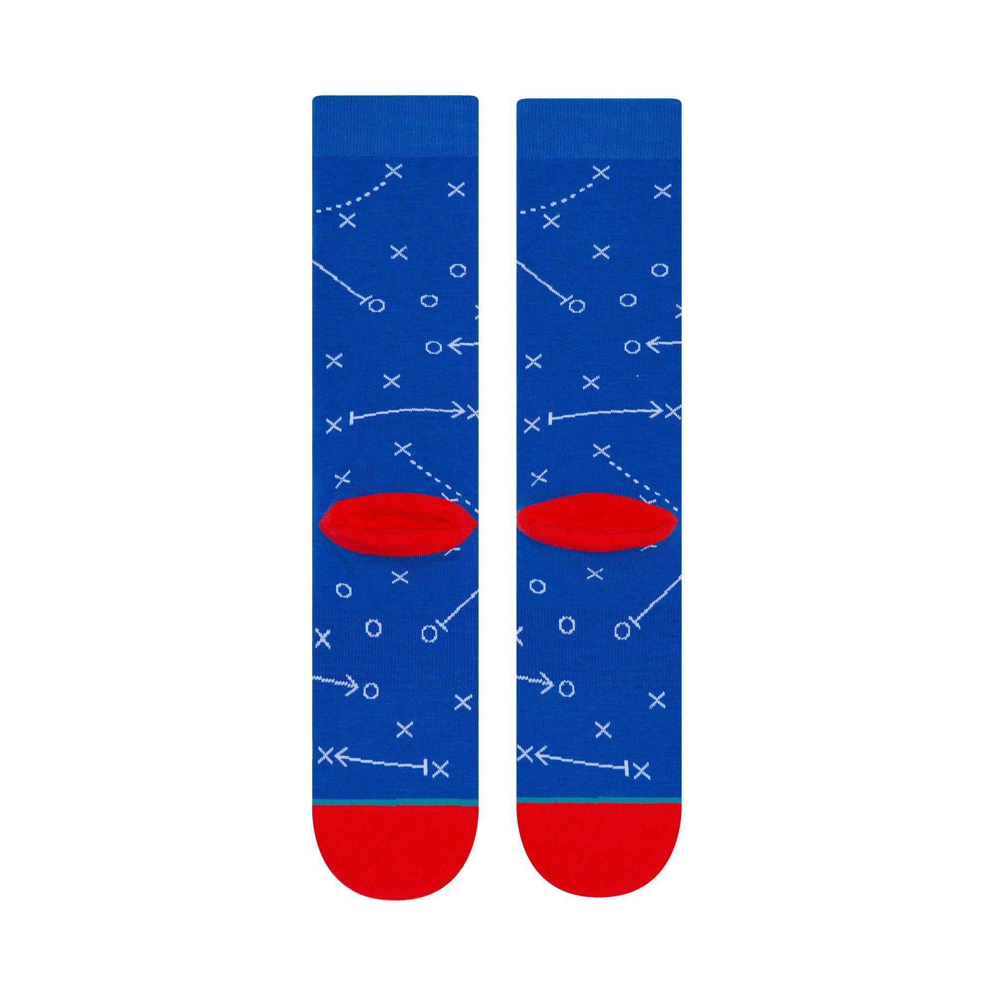 Philadelphia 76ers Stance NBA Playbook Crew Socks - Blue