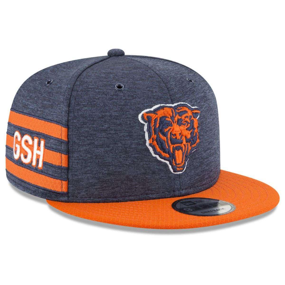 Chicago Bears New Era NFL 2018 Sideline CC 9FIFTY Snapback Hat - Navy