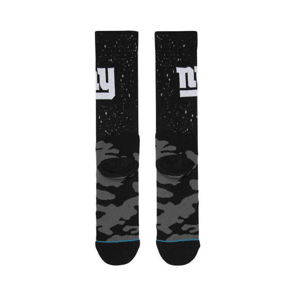 New York Giants Stance NFL Reflective Crew Socks - Black