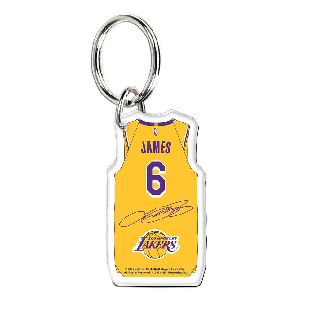 LeBron James Los Angeles Lakers Wincraft NBA Premium Acrylic Key Ring
