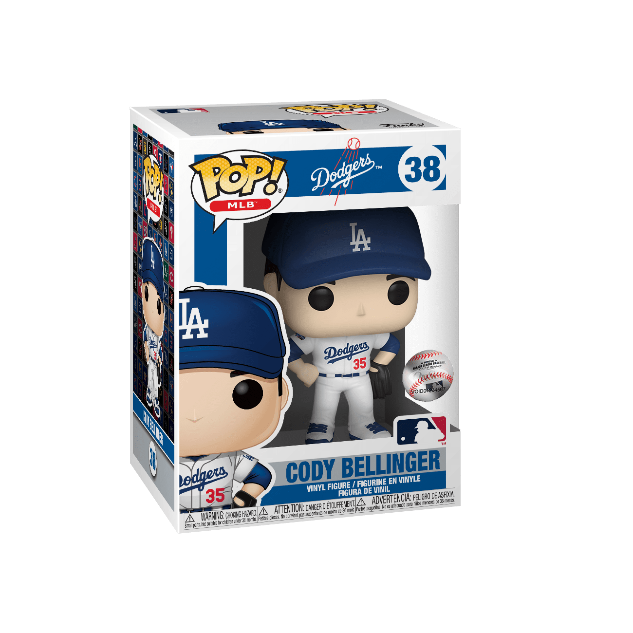 Cody Bellinger Los Angeles Dodgers Funko MLB Pop Vinyl 3.75" Figure